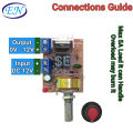 DC Fan Motor PWM Speed Controller Module Regulator DC Dimmer. 