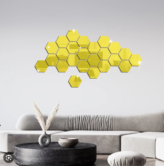 Pack%20of%206.%20Hexagon%20Mirror%20Wall%20Sticker%20Sets,%20DIY%20Geometric%20Removable%20Wall%20Decal,%203D%20Wall%20Stickers,%20Personalized%20Art%20Hexagonal%20Mirror%20for%20Home%20Living%20Room%20Bedroom%20-%20Image%203