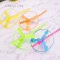Pack of 6 Push by Hand Flying Saucer Flying Wheel for Children Flying Disk. 
