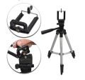 3.5 Feet Tripod Stand for Mobile Phones and Cameras. 