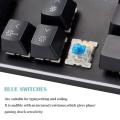 Mechanical Keyboard-Backlit Wired Gaming Keyboard-104 Keys with Preset and Customizable Lighting Effects for PC  Gamers-Pro Gamers. 