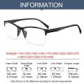 1Pc Ultra-Light Half Frame Reading Glasses Computer Goggles +75 +100 +125 +150 +175 +200 +225 +250 +275 +300 +325 +350 +375 +400. 