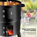 3 In 1 Vertical BBQ Smoker Grill. 