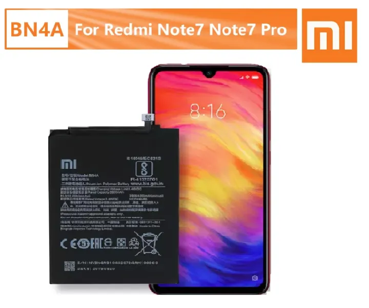 Xiaomi%20Redmi%20BN4A%20Battery%20For%20Redmi%20Note%207%20/%20Note%207%20Pro%20With%204000mAh%20Capacity_Black%20-%20Image%202