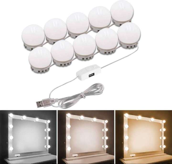 Hollywood%20Style%20LED%20Vanity%20Mirror%20Lights%20Kit%20With%2010%20Dimmable%20Light%20Bulbs%20-%20Image%205