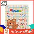 HelloWorld Biscuits Bags Transparent Candy Biscuit Gift Cartoon Self Sealing Storage Pouches. 