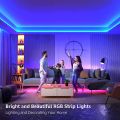 RANBROS RGB Led Light Waterproof Remote Control Color Changing For Gaming Room, TV Backlight, Home, Kitchen, Bedroom. 