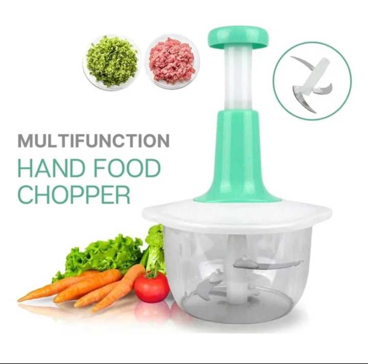Chopper Machine - Manual Food Chopper - Hand Chopper Vegetable Chopper ...