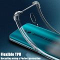 lthmy for OPPO Reno CPH1917 6.4 inch Soft Gel Jelly Case Transparent Full Protective Anti-Scratch Resistant Back Cover Skin. 