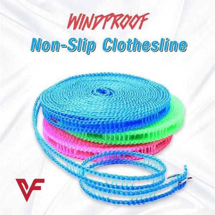 Nylon Hanging Rope Windproof Drying Rope Clothes Hangers Plastic 5M