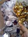 7.5Gaz for full duptta / Sitara latkan Lace/Coin Latkan Lace/ Fancy Lace/ Laces for clothes/ Laces for dress/Laces For Dupatta/Laces For Frocks. 