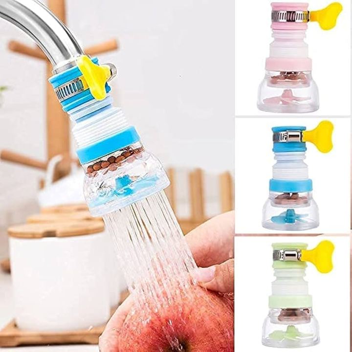 Fan faucet tap shower/ Tap extender 360 rotatable adjustable water filter/ kitchen tools water saving bathroom shower tap cover kitchen organizer