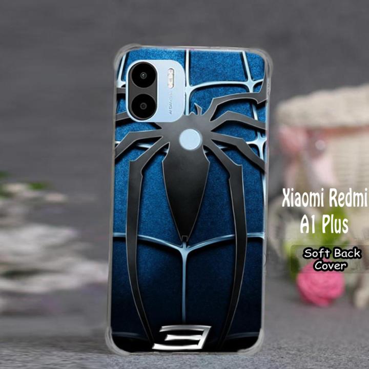Xiaomi Redmi A1 Plus Back Cover Case - Spider Man 2Gud Soft Case Cover