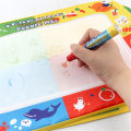 29*19cm Children's Drawing Water Pen Painting Magic Water Canvas Doodle Aquadoodle Mat Board Kids New Years Toys Gift. 