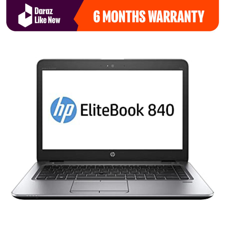 Daraz Like New Laptops HP ELITEBOOK 840 G4 7TH GENERATION INTEL CORE I5 7200u PROCESSOR 8GB RAM 256SSD FHD 14.1 INCH DISPLAY SILVER WIN11 PRO REGISTERED FREE LAPTOP BAG Daraz.pk