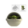 【Funny Bunny Toy Store】Space Wars Baby Yoda General Grievous Models Building Blocks Brick Model Set For Children Birthday Gift. 