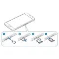 Huawei Mate 20 Pro SIM Tray Sim Jacket Sim Slot Sim Door For Mate 20 Pro - Black. 
