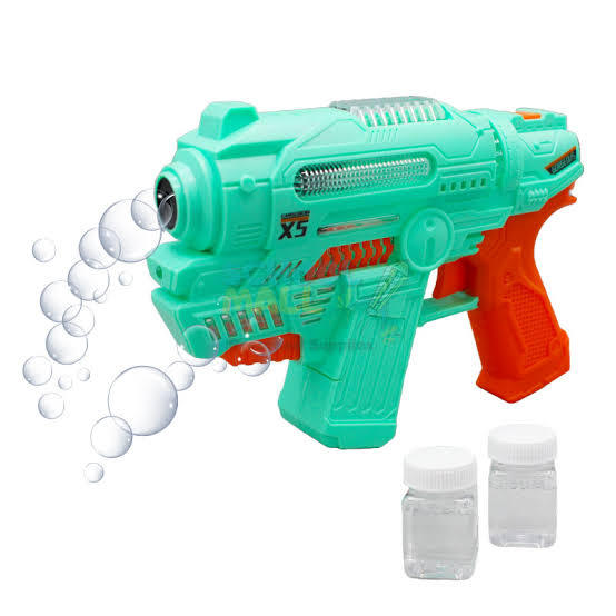X5 bubble gun toy- Massive Bubble Gattler Toy gun With Bubble liquid for Kids - Automatic Electric Bubble Maker Machine glue Gun