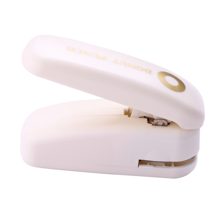1Set Washi Tape Paper Tape Hole Punch Loose-Leaf Paper Hole Reinforcement DIY Scrapbooking White