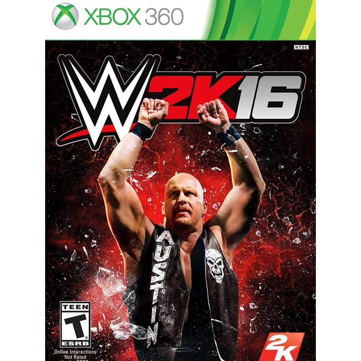 WWE 2k16 video game- Xbox 360 - JTAG Modified System