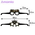 Amamia Graduation Season Eyeglasses Interesting Happy Graduation Season Celebration Party Cosplay Glasses. 
