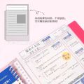 Yuthorite Japanese Maruman Manlewen Session large-capacity B5 loose-leaf double index page student notebook. 