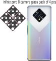 infinix zero 8 camera glass 9h flexible pack of 4 pcs. 