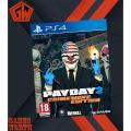 PLAYSTATION 4 DVD PAYDAY 2 CRIMEWAVE EDITION PS4 GAME. 