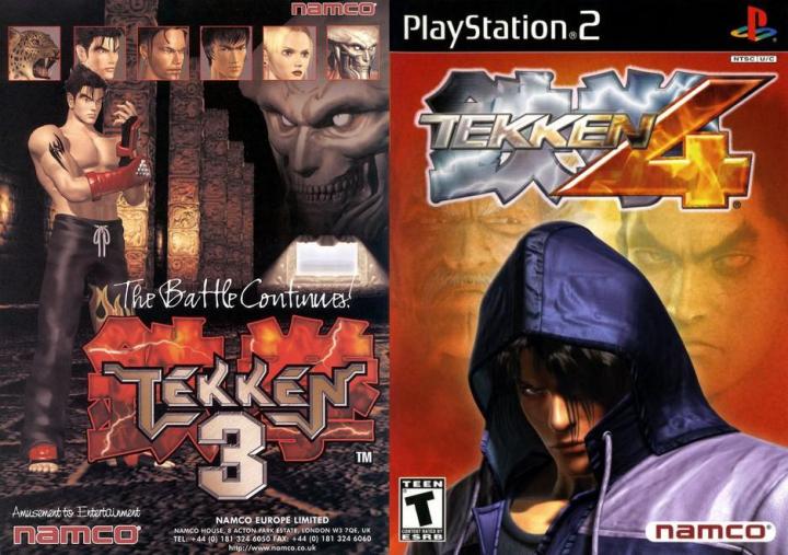 tekken 4 VIDEO GAME - PS2 - PlayStation 2 - Modified system