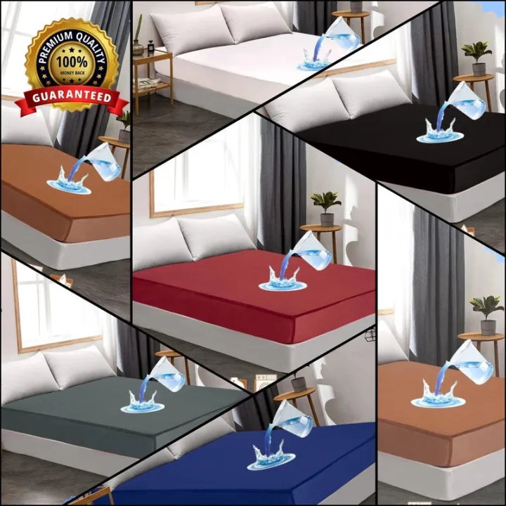 100%25%20Waterproof%20Mattress%20Protector%20-%20Terry%20Cotton%20%7C%20Mattress%20Cover%20In%20Fitted%20Style%20Choose%20Size%20-%20Water%20Resistant%20Cover%20Premium%20Quality%20-%20Image%207