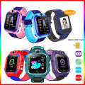 ♥Ready stock free shipping♥Kids Smart watch waterproof GPS/lbs tracker touch screen SOS Anti-lost children kids Imoo watch phone support 4G SIM. 
