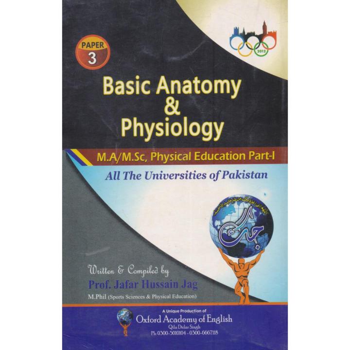Basic Anatomy & Physiology Paper 3 by Prof. Jaffar Hussain Jug