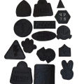 Self Adhesive Black Patches For Down Jackets Pants T-shirt Clothes Repair Washable Patch Repair The Hole Without Any Trace. 