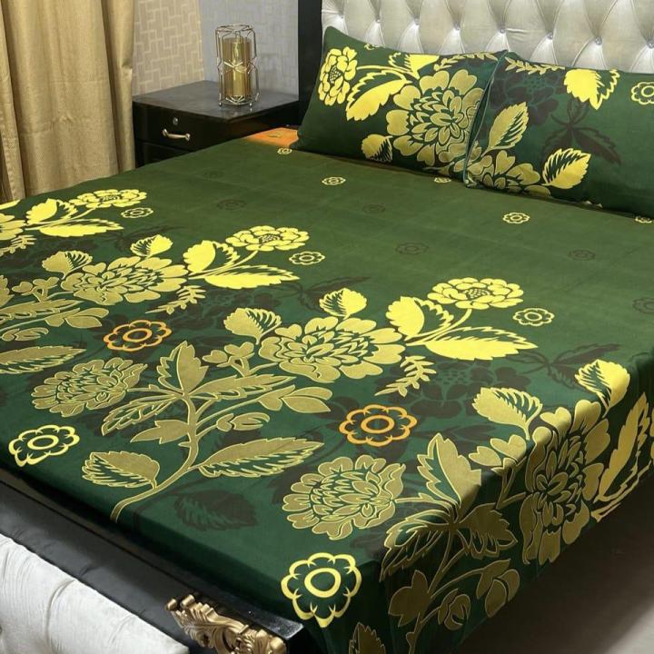 Bed%20Sheet%20Crystal%20Cotton%20Double%20Bed%20Sheet%20Set-3Pcs%20-%20Image%205