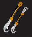 Xiaomi Youpin  Universal MultiFunctional Wrench Carbon Steel Pipe And Bolts Nuts Spanner Tool High Carbon Steel Forging Gear Design Safe LaborSaving Clampable 932mm Diameter. 