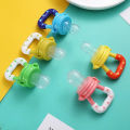 Baby Silicone Squeeze Spoon Feeder Set | Soft Baby Food Dispenser & Fruit Pacifier Feeder | BPA-Free Infant Training Spoon for Feeding & Teething Relief | Baby Feeding Utensils | Easy to Clean | Pack of 2. 