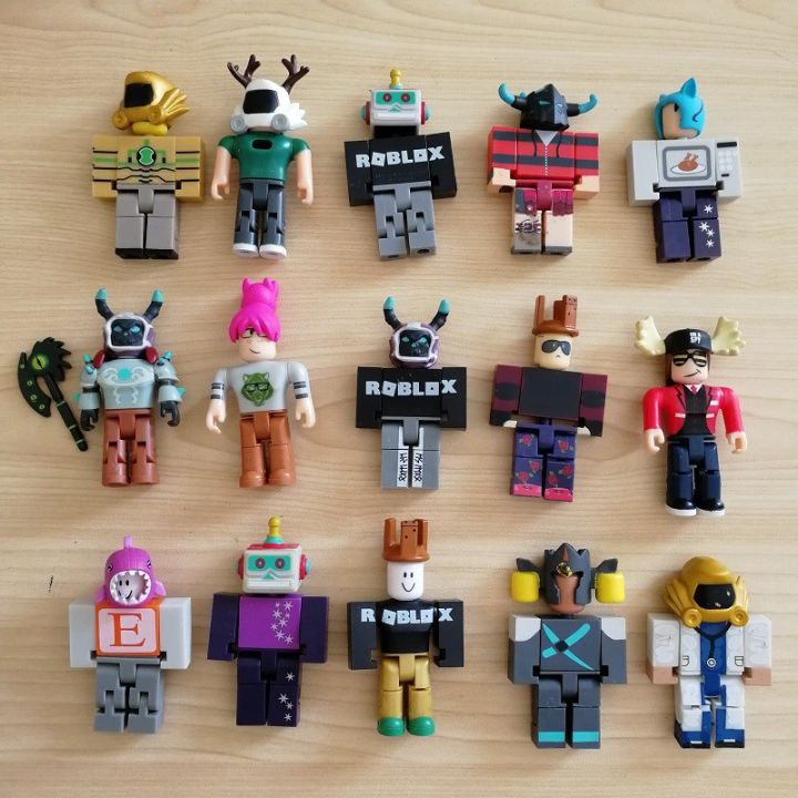 Roblox Building Blocks Virtual World Games Robot Model World Action Figure