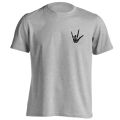 Skirt skeleton hand pocket t shirt hipster tumblr instagram weheartit geek nerd grunge halloween goth weird tea US size. 