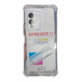 Infinix Note 12 G96 Antishock Transparent Jelly Cover, Slim Fit, TPU Material, Affordable Price. 