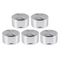 5 Pcs Metal Gas Stove Knobs 6mm Cooker Control Range Oven Knob Burner Knob Gas Hob Switch Replacement Parts Accessories. 
