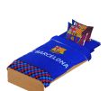 Foot Ball Clubs Double size Quilt covers-King size football bedding set-King size football duvet cover-Football fan bedding king size-Premium quilt cover football club print-Sports theme bedding king size-King size duvet cover football design. 