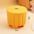 Plastic Mini drum stool ( sit& Store) / Plastic Small Bar Stools with Storage / Light weight storage Stool. 