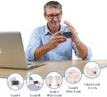 ViATOM Pulsebit-EX ECG Monitor, Heart Monitor w ECG, Bluetooth EKG Device with iOS & Android APP,, Personal Portable Heart Health Tracker Home. 