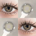 Color lens Eye Contact Lenses With Container + free water kit / disposable lenses / lense, eye lense / color lense / eye lenses for girls / Black Lens / Grey Lens / Hazel Lens / Brown Lens / Blue Lens. 