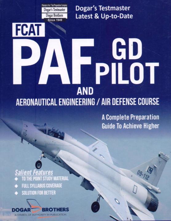 PAF GD Pilot And Aeronautical Engineering A Complete Preparation