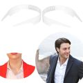 Adjustable Shirt Collar Support Shaper Gift Slick Collar Stays Bundle Kit Shirt Stand Collar Tool Collar Stays Shirt Anti-roll Fixed Shaper. 