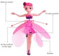 Sensor Princess Flying Doll Magic Flying Fairy Princess Doll Sky Dancer Flying Butterfly Doll Infrared Induction Flying Light Up Toy Playing Game Fairy Remote Control. 