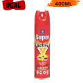 Super Active Insect Killer Spray 300ml/400ml/600ml - Fast-Acting, Long-Lasting Pest Control. 