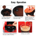 60ml-220ml Refillable Coffee Capsules For Tassimo Machine Reusable Coffee Pod Crema Maker Eco-Friendly Cafe Kitchen Gadget. 