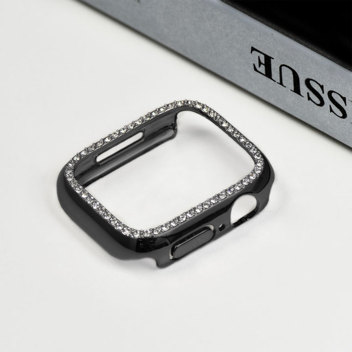Full%20PC%20Protective%20Case%20for%20iWatch%2044mm%2042mm%20SE%20Series%206%205%204%203%202%201%20Luxury%20Diamond%20Border%20Retro%20Style%20-%20Image%203